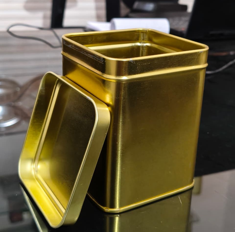 Square Tin Box 80 * 80 * 100 mm
