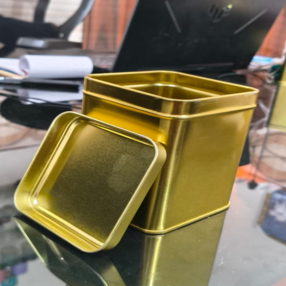 Square Tin Box 80 * 80 * 100 mm