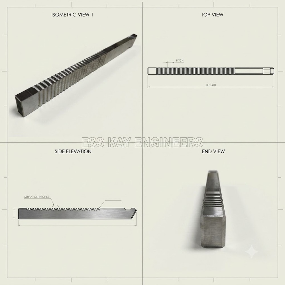 Rectangular Broach Tool