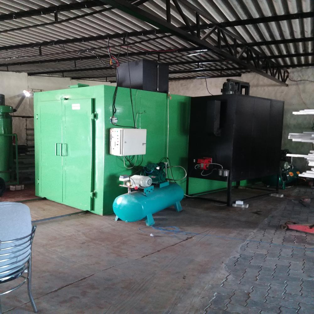 Industrial Powder Coating Plant