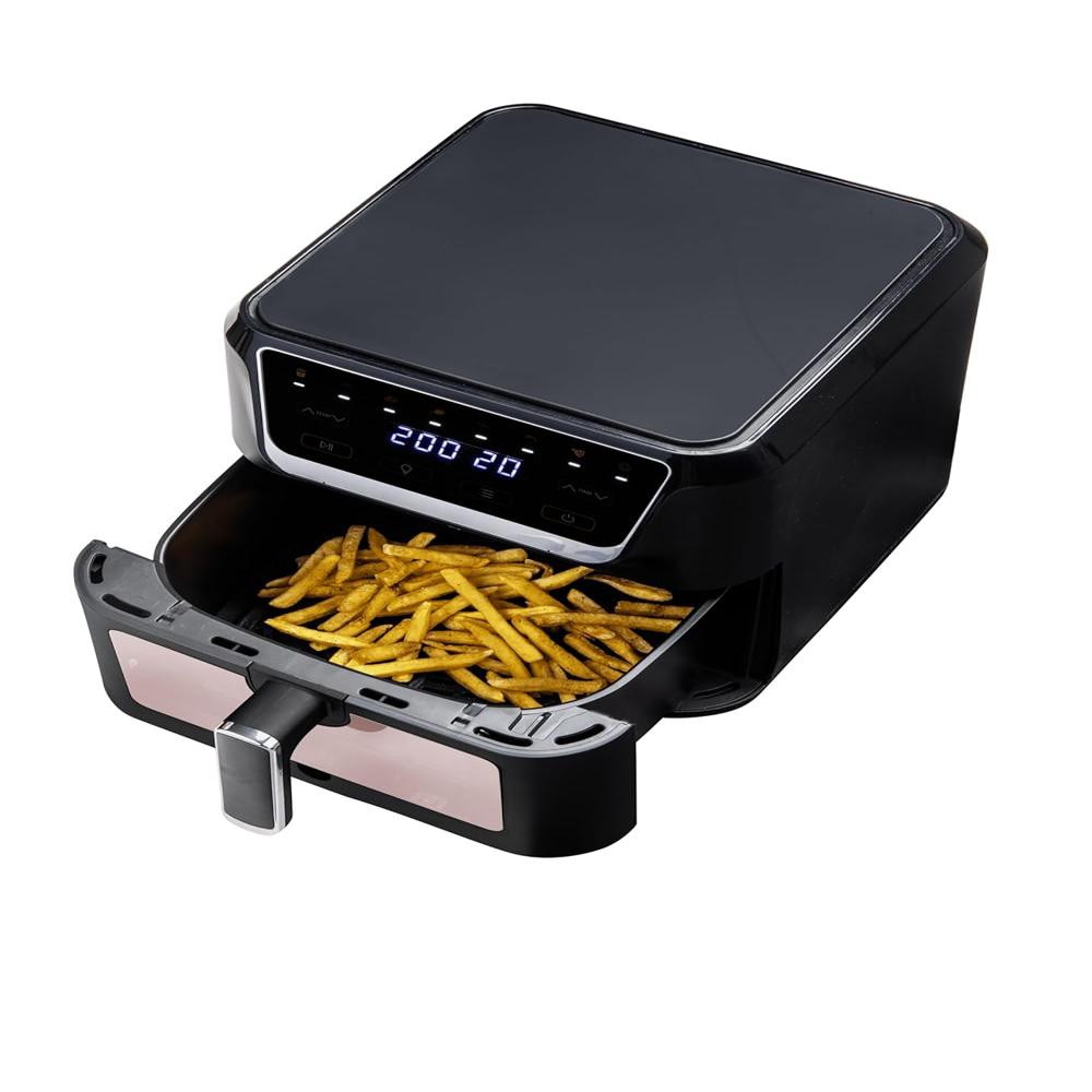 Russell Hobbs Sizzle Air RAF8000 1700W 8L Digital Air Fryer | 8-in-1 Pre-Set Programs | Rapid Air Circulation 
