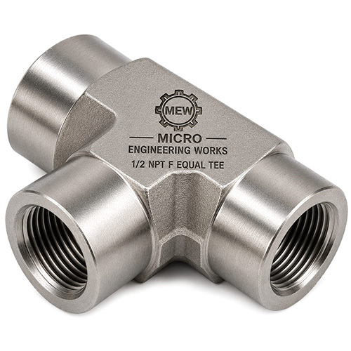 1-2 NPT F Equal Tee