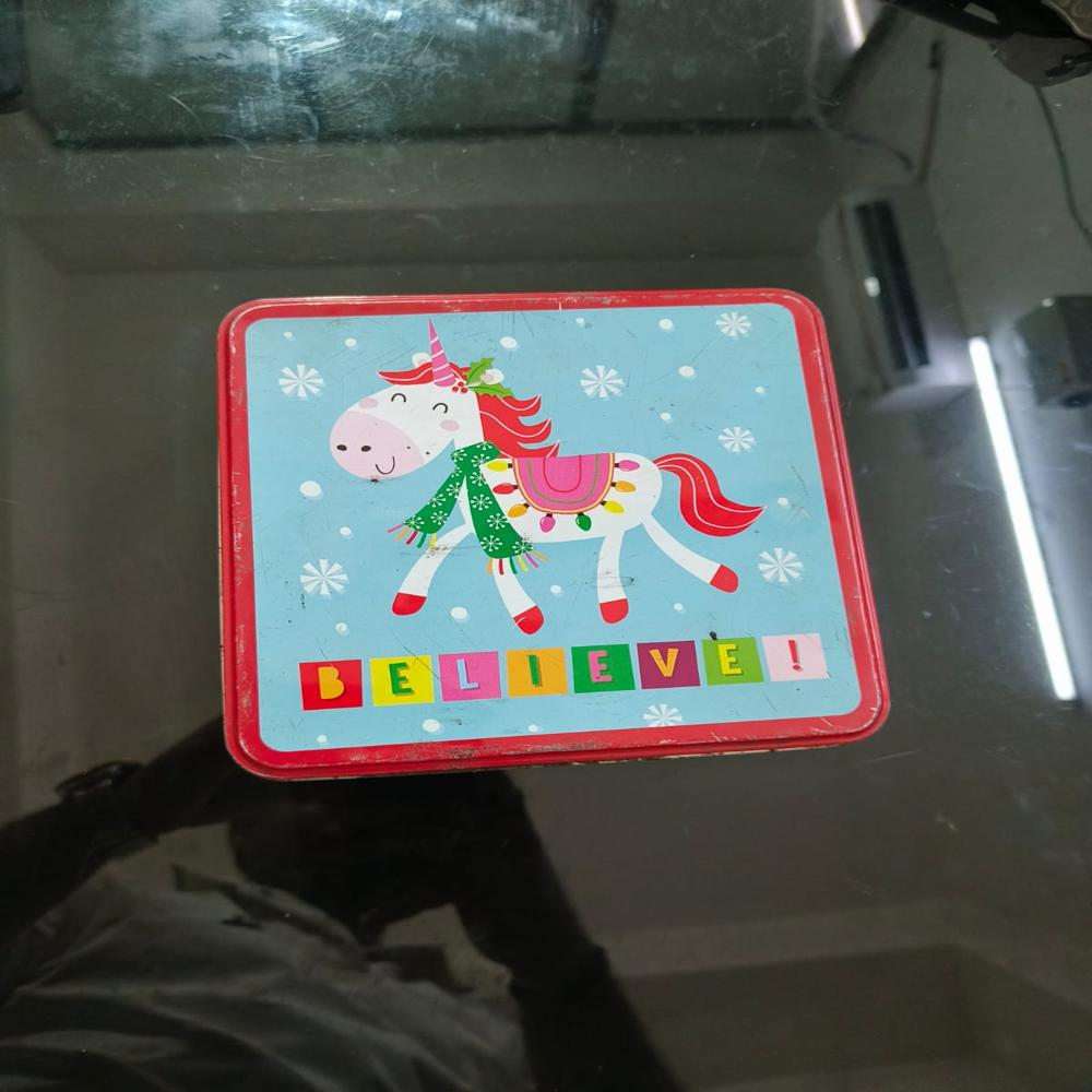 Square tin box 150 * 150 mm