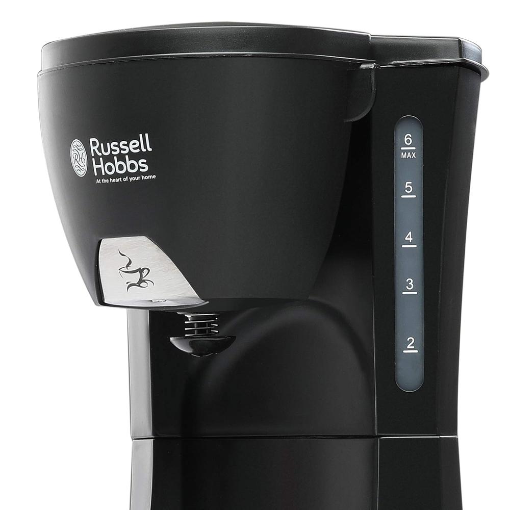 Russell Hobbs RCM60-700 Watt Drip Coffee Maker with Carafe and Permanent Filter (2 Year Manufacturer Warranty)