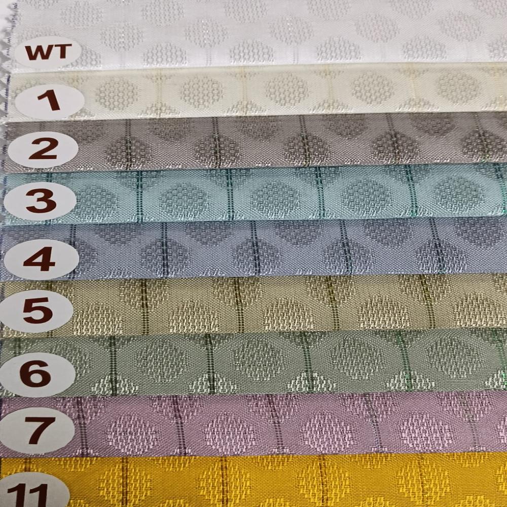 POLYCOTTON ZARI SHIRTING FABRIC