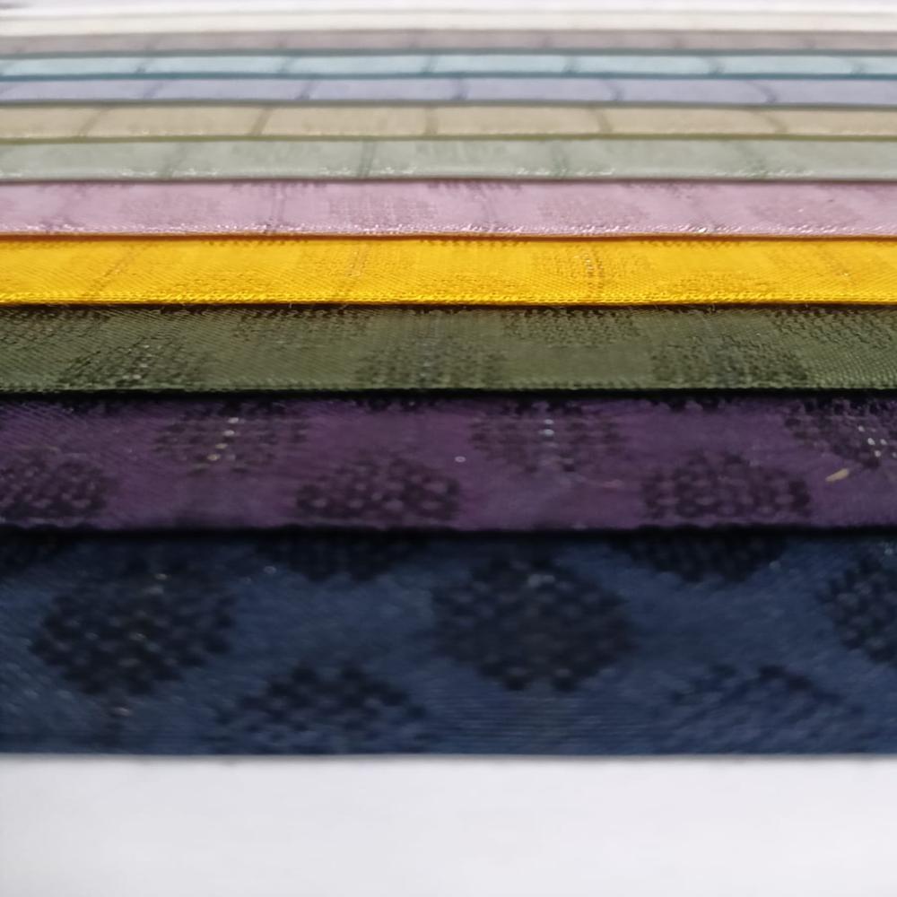 POLYCOTTON ZARI SHIRTING FABRIC
