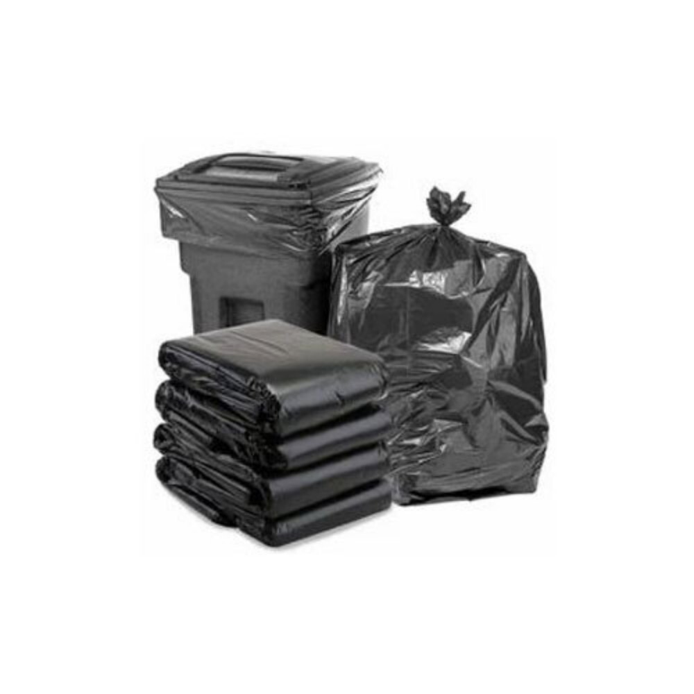 Plastic Garbage Bag - Color: Black