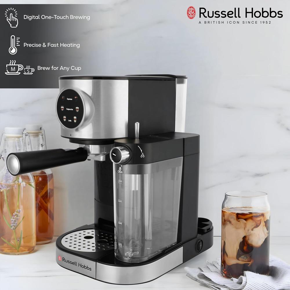 Russell Hobbs 1350W Elite Brew Digital Coffee Maker