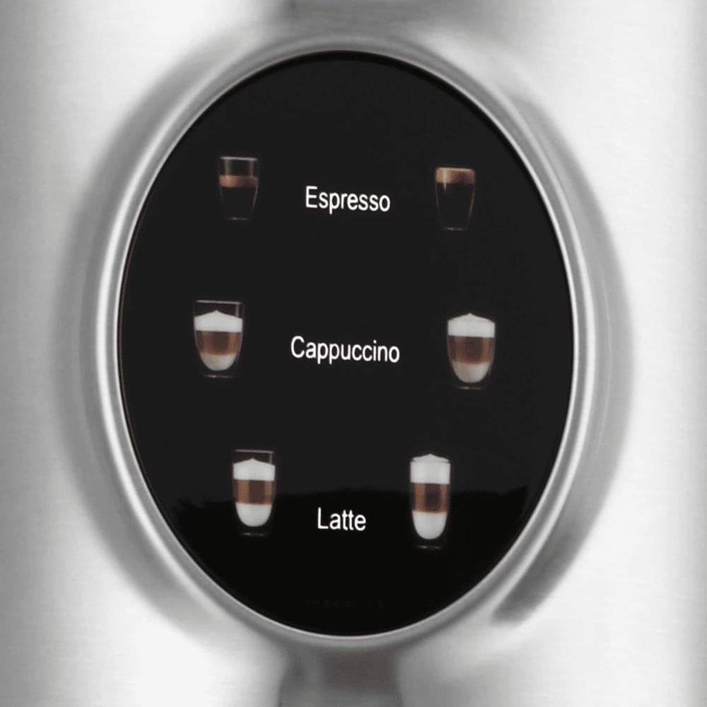 Russell Hobbs 1350W Elite Brew Digital Coffee Maker 15-Bar Professional Extraction | Single & Double Espresso, Cappuccino, Latte | NTC Temp Control | 1.7L Water Tank & 0.5L Milk Tank | 2-Yr Warranty
