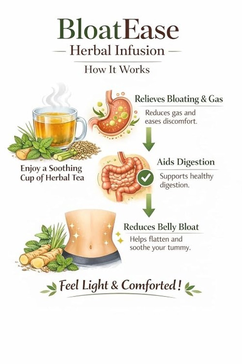 Bloatease Herbal Infusion