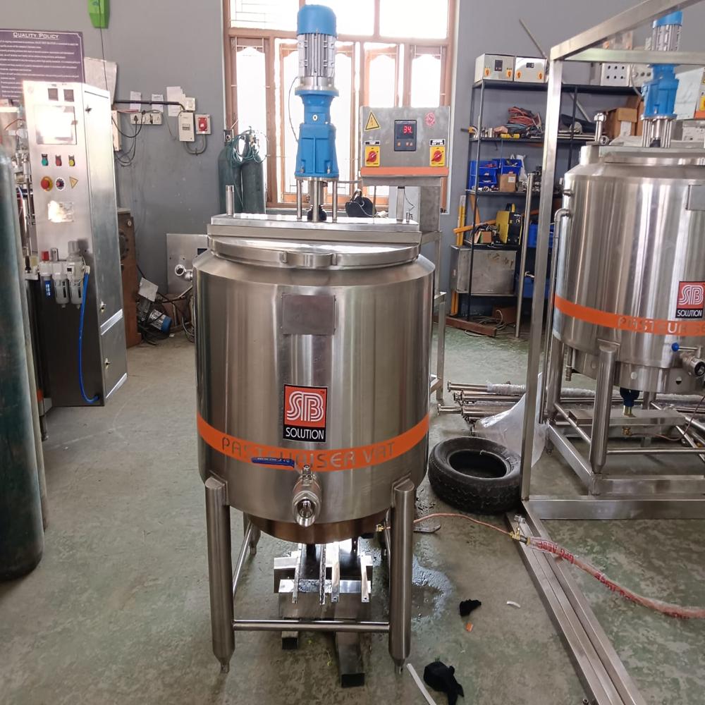 Ice Cream Pasteurizer Vat - Color: Silver
