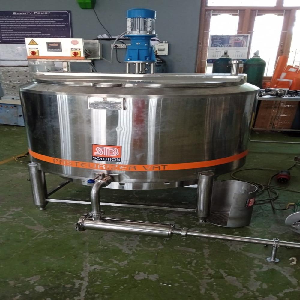 Ice Cream Pasteurizer Vat - Color: Silver