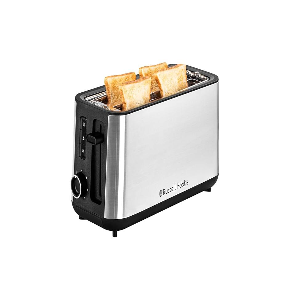 17700 4-Slice Pop Up Toaster - Color: Stainless Steel With Black Accents
