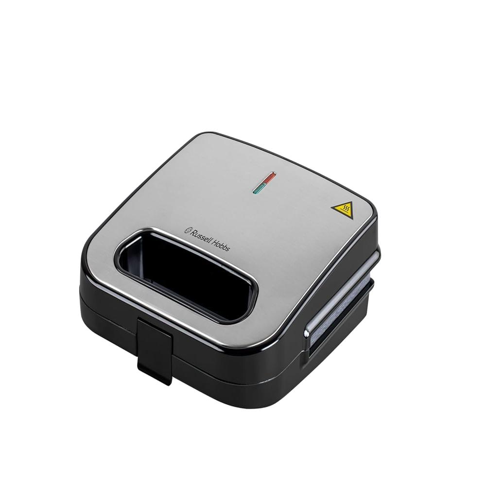 Russell Hobbs Sandwichmaster 750w 2 Slice Electric Grill Sandwich Maker Toaster - Color: Stainless Steel