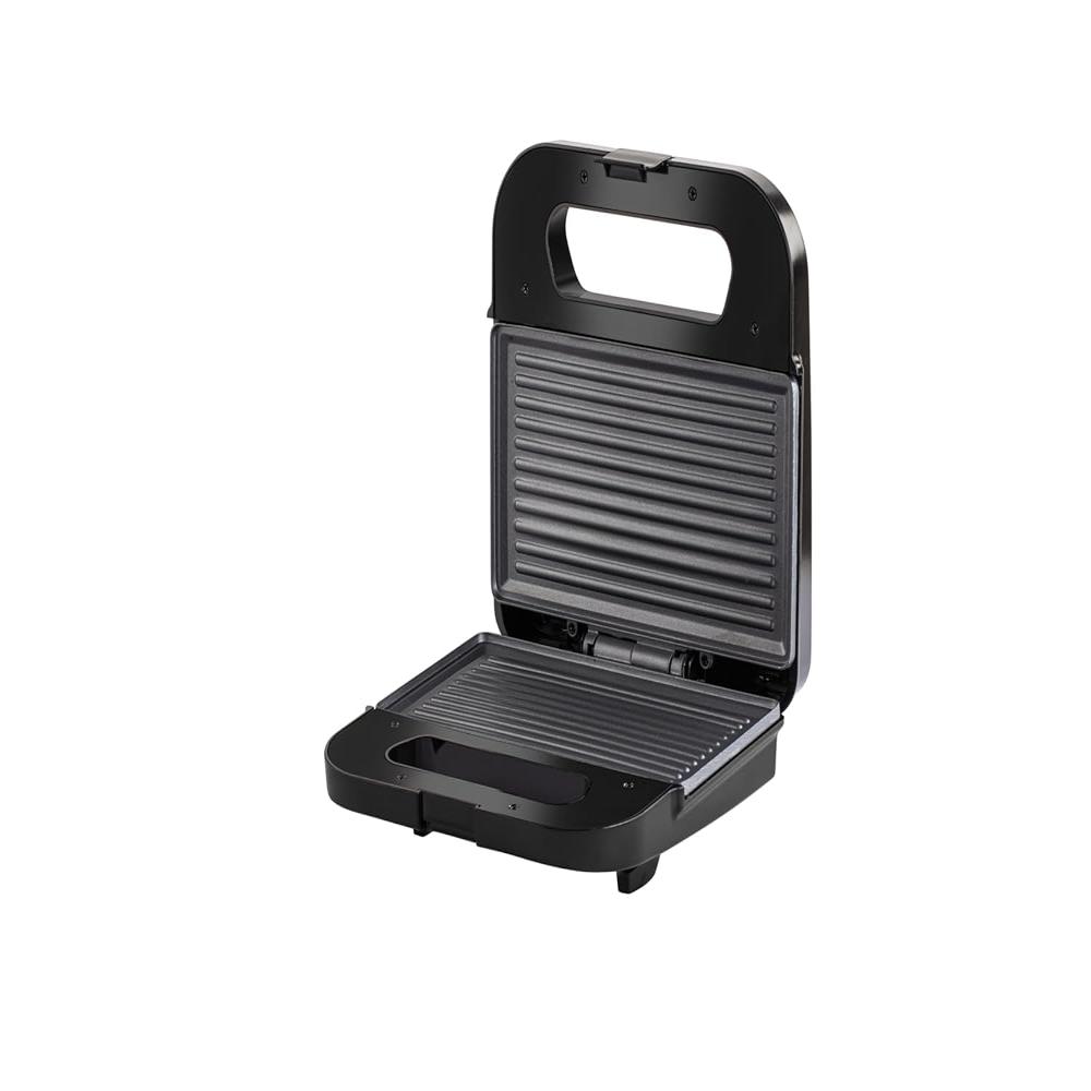Russell Hobbs Sandwichmaster 750W 2 Slice Electric Grill Sandwich Maker Toaster | Non-Stick Coating, Cool-Touch Handle, LED Indicators, Overheat Protection | 2-Year Warranty (RST750GR), Multicolor