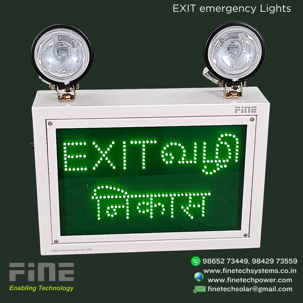 LED INDUSTRIAL EMERGENCY BACK LIGHT - IEL BL EETN LED18