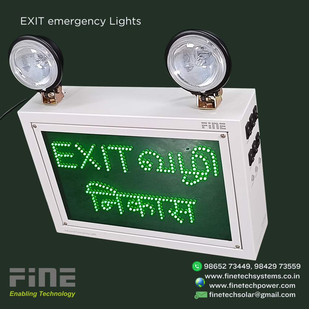 LED INDUSTRIAL EMERGENCY BACK LIGHT - IEL BL EETN LED18