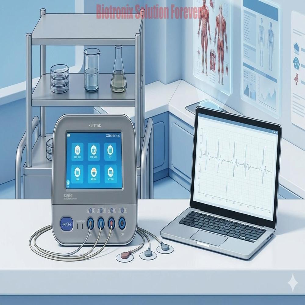 Professional KM-560 EMG Biofeedback Device for Physiotherapy Clinics