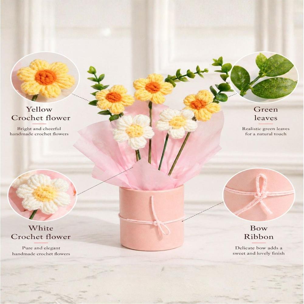 Handmade Cirochet Bouquet