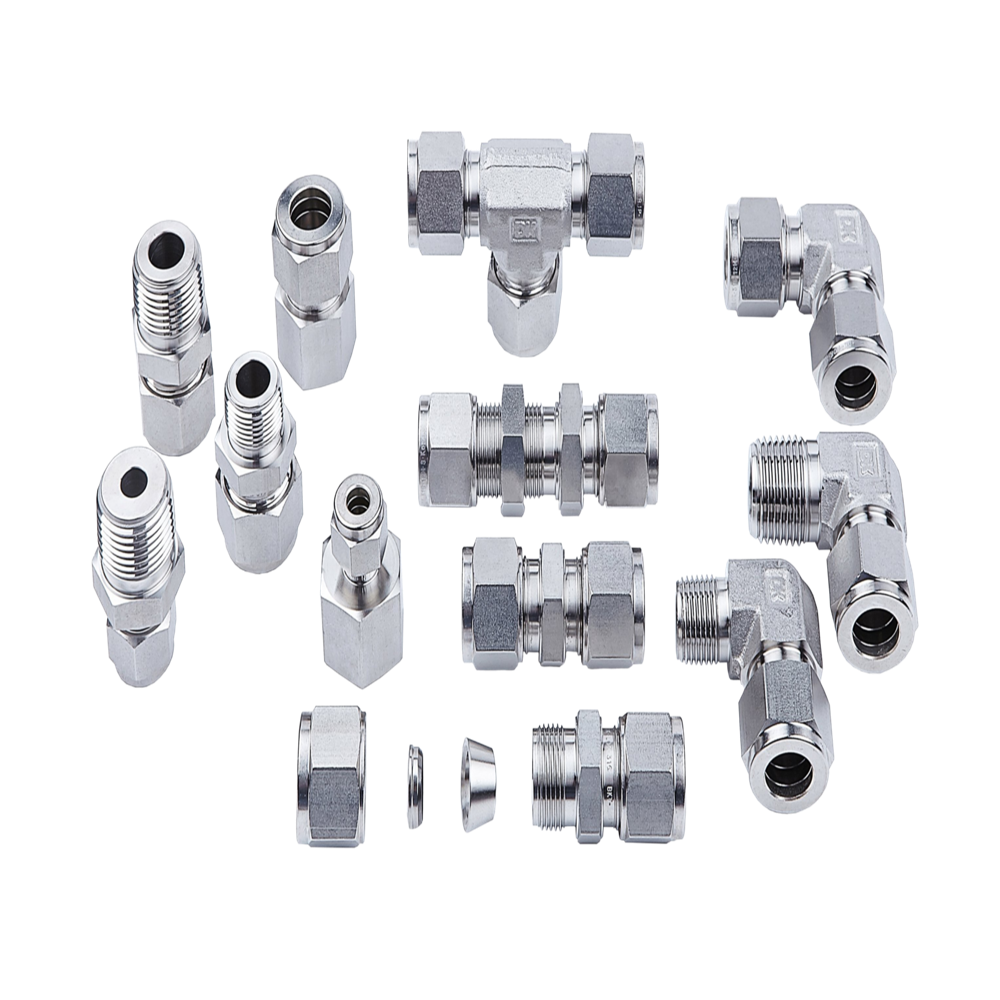Titanium Gr 1 Instrumentation Fittings
