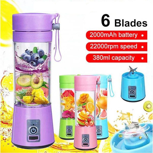 Portable Usb Juicer 6 Blades