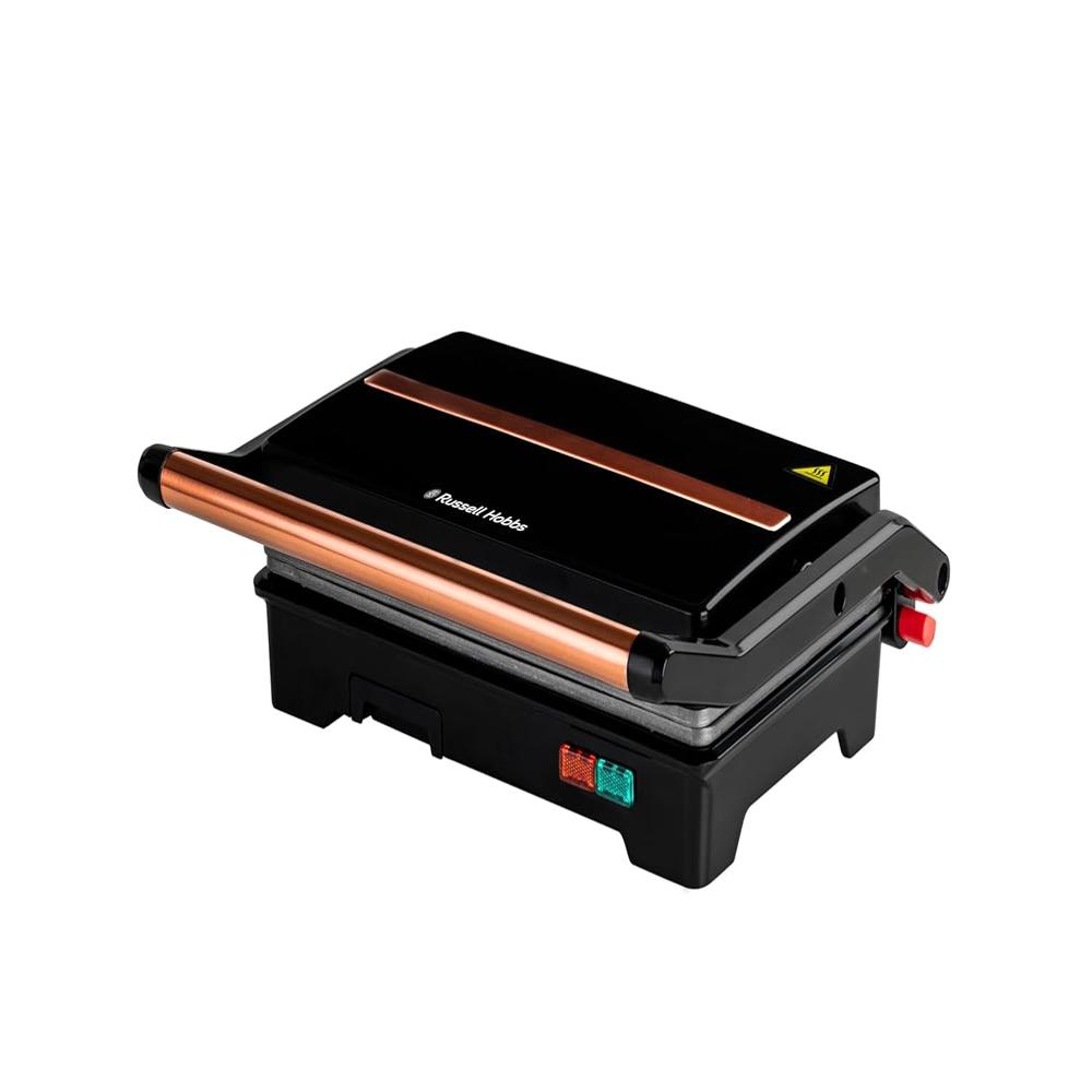 Russell Hobbs Electric Grill Sandwich Maker | Non-Stick Coating | Full Flat Toaster Griller 