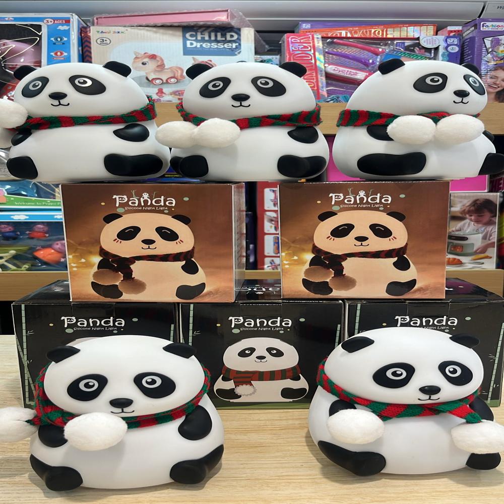 Panda Silicon Night Light - Color: White