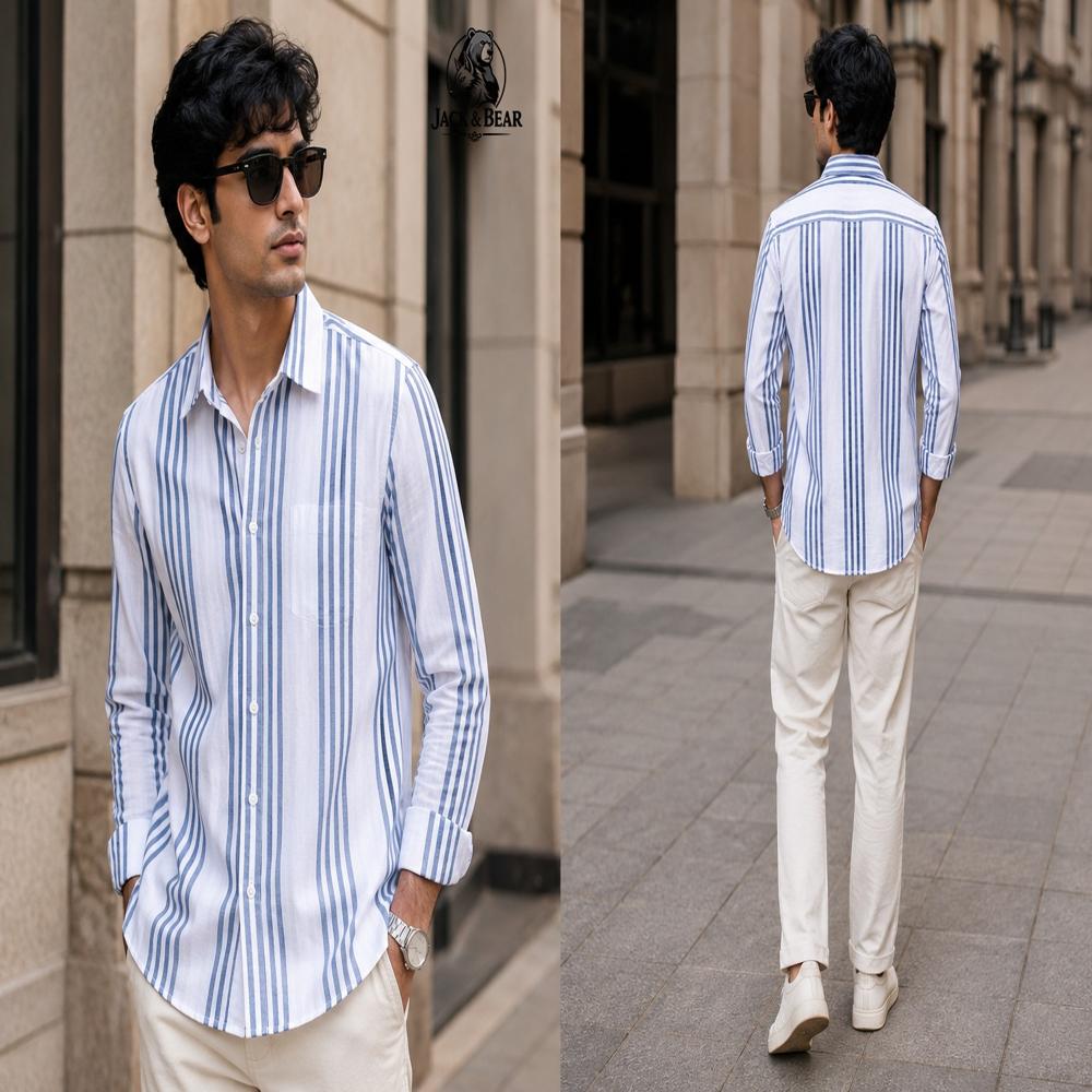 LENINE STRIP SHIRT