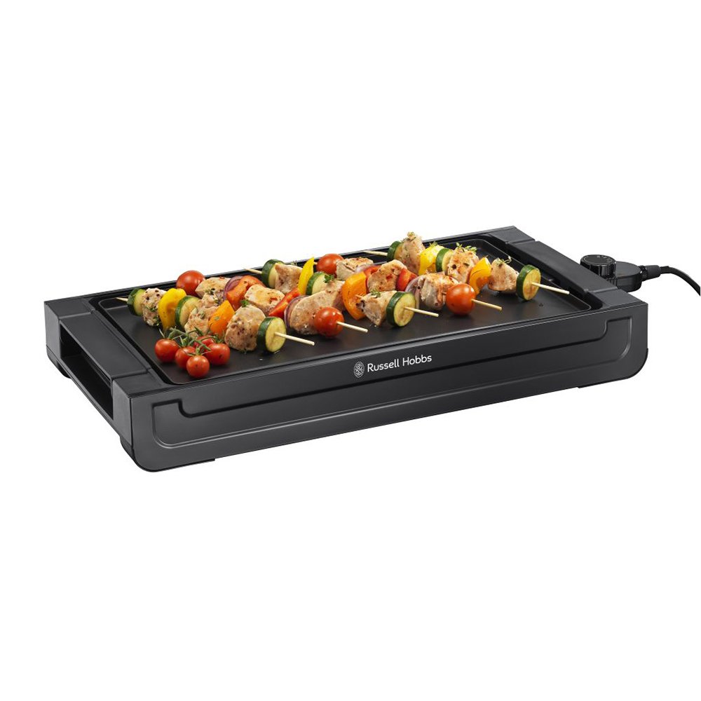 Electric BBQ Tabletop Griller 50x26cm Large Cooking Surface