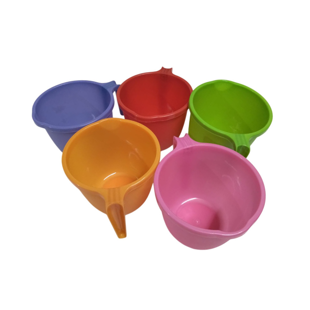Plastic Bath Mug - Color: Blue