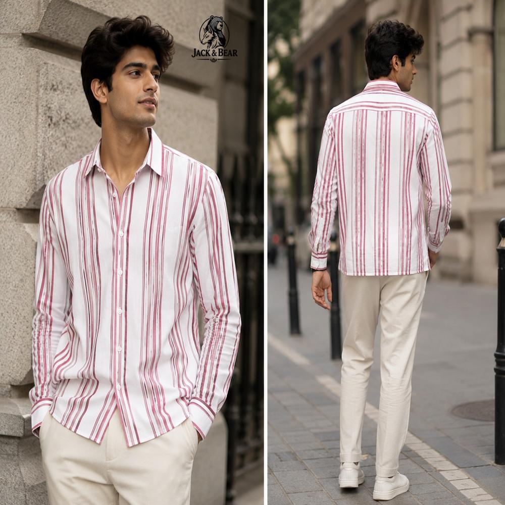 LENINE STRIP SHIRT
