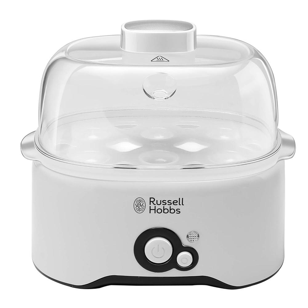 300-watt Fully Automatic Egg Cooker - Color: White