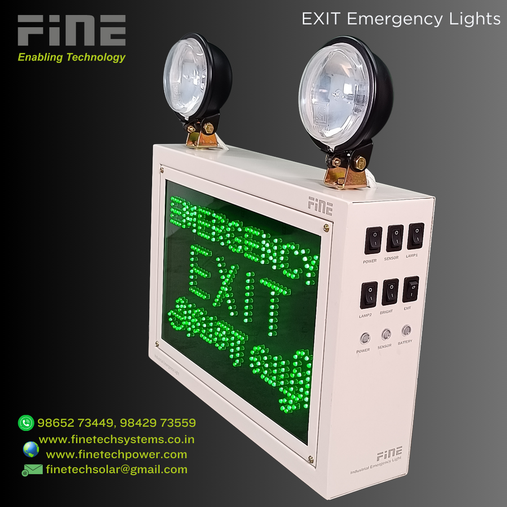 Multilingual LED Exit Board