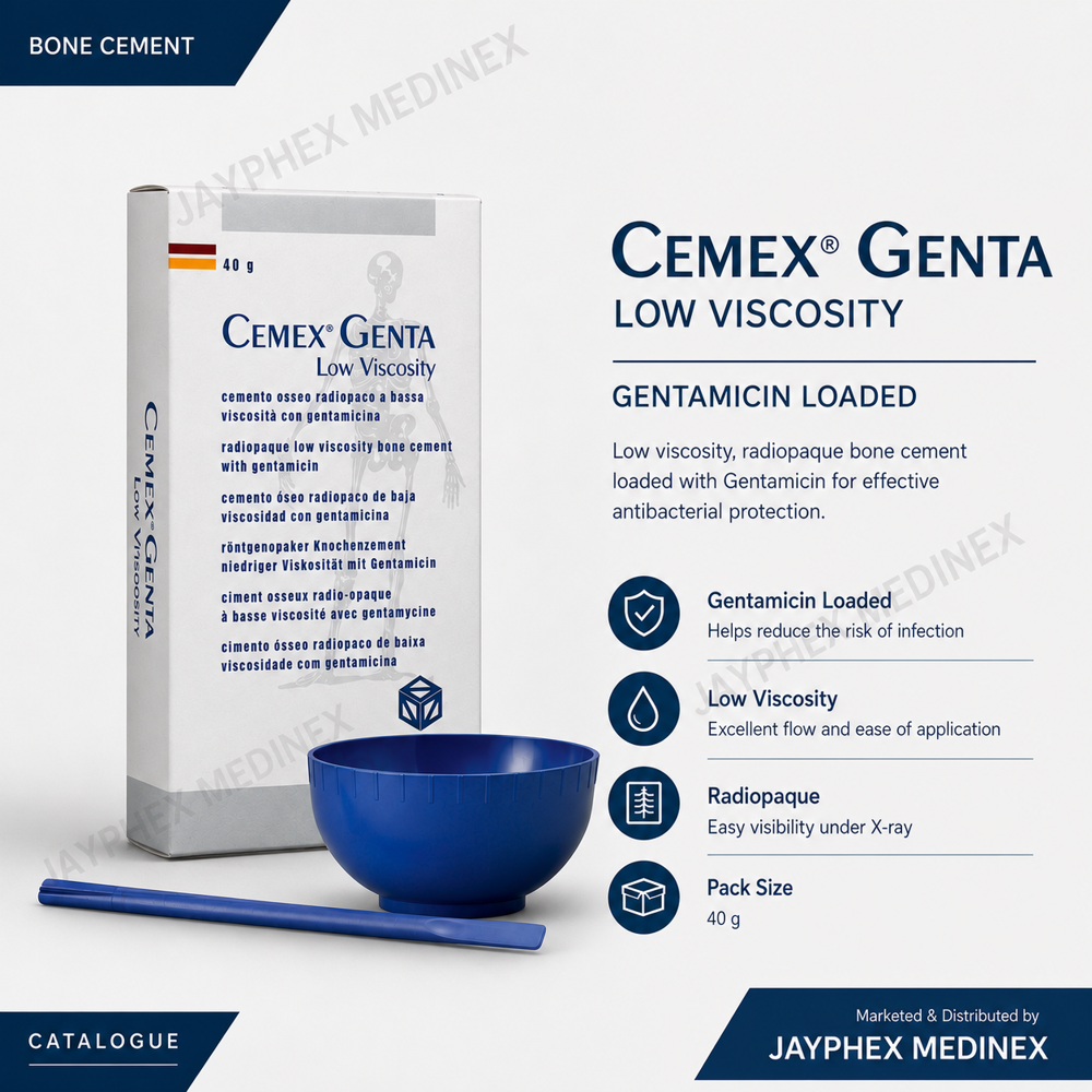 Cemex Genta Low Viscosity - Operating Type: Manual