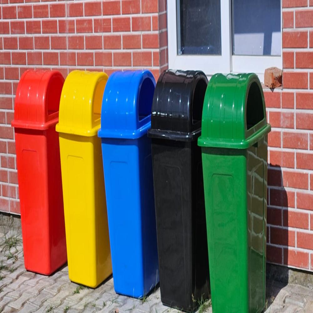 Stand Alone Plastic DustBin 60L