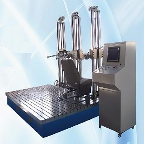 Automotive Seat Frame Durability Tester ISO 7176 - High-Strength Steel, 1500mm Height, 0-3000N Force, Fully Automatic PLC Control, Multi-Language Touchscreen