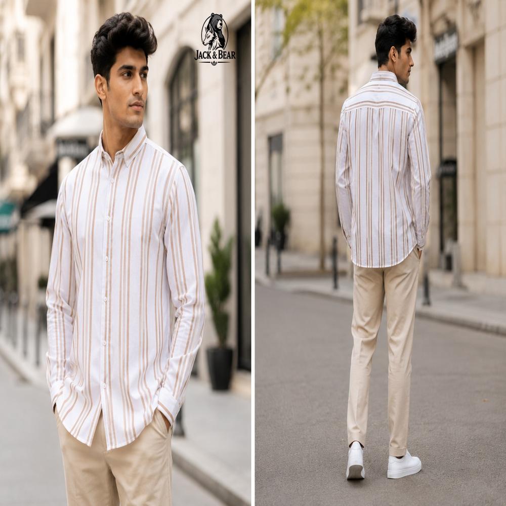 LENINE STRIP SHIRT