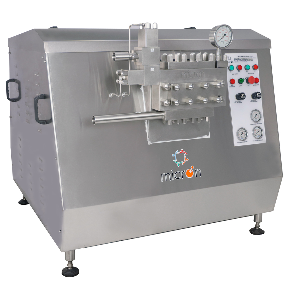 Homogenizer - Hydraulic Pressure Adjustment