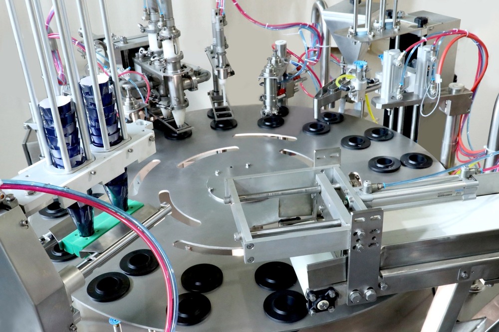 422 Auto Cone Ice Cream Filling Machine
