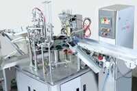 Ice Cream Cup Filling Machine - 420 - Color: Silver