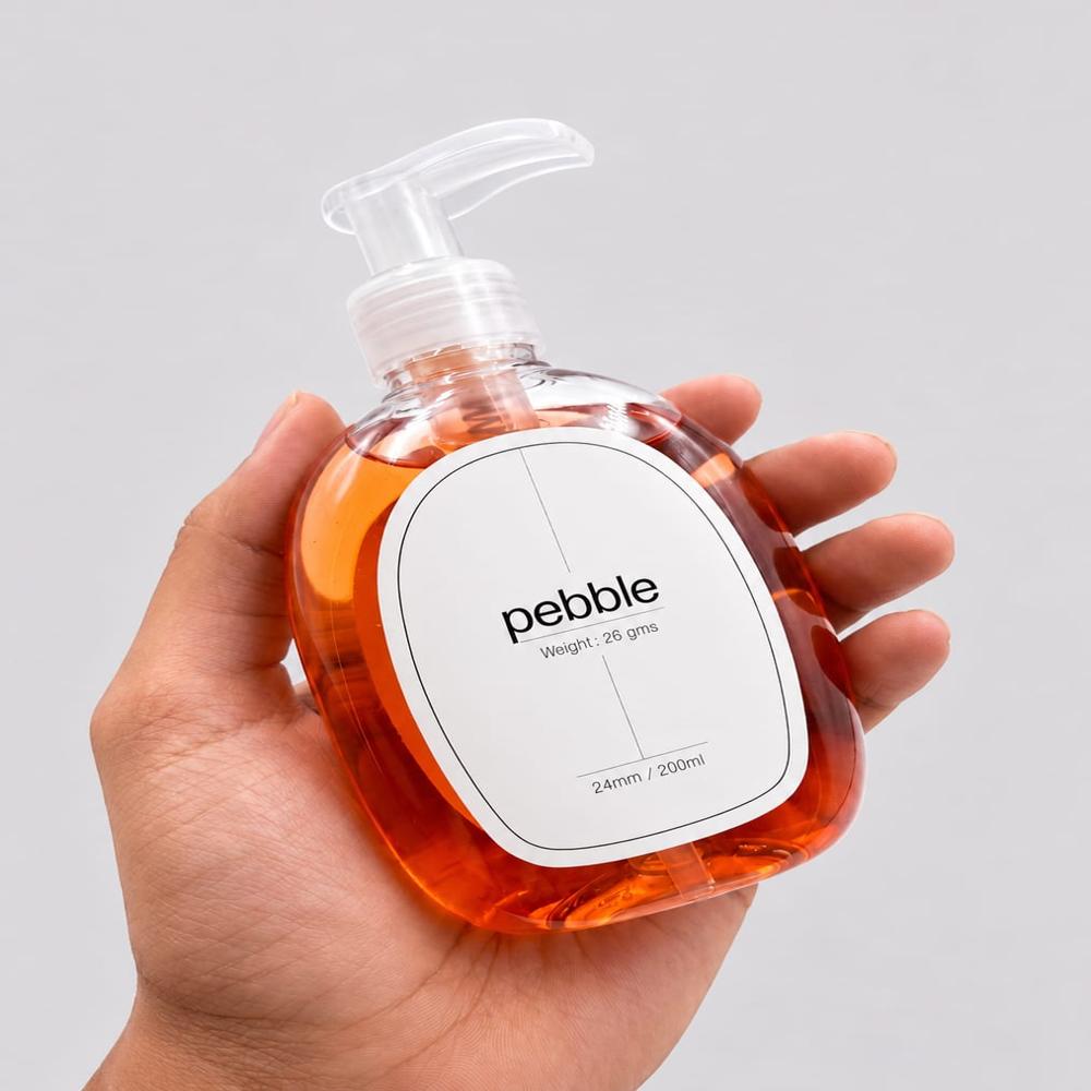 24mm 200ml Pebble Hand Wash Bottle