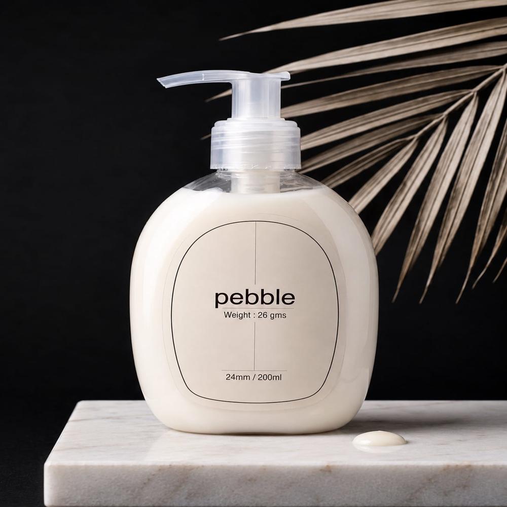 24mm 200ml Pebble Hand Wash Bottle
