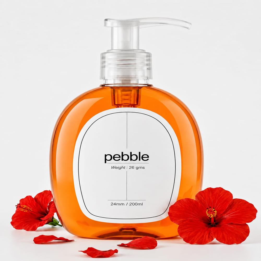 24mm 200ml Pebble Hand Wash Bottle