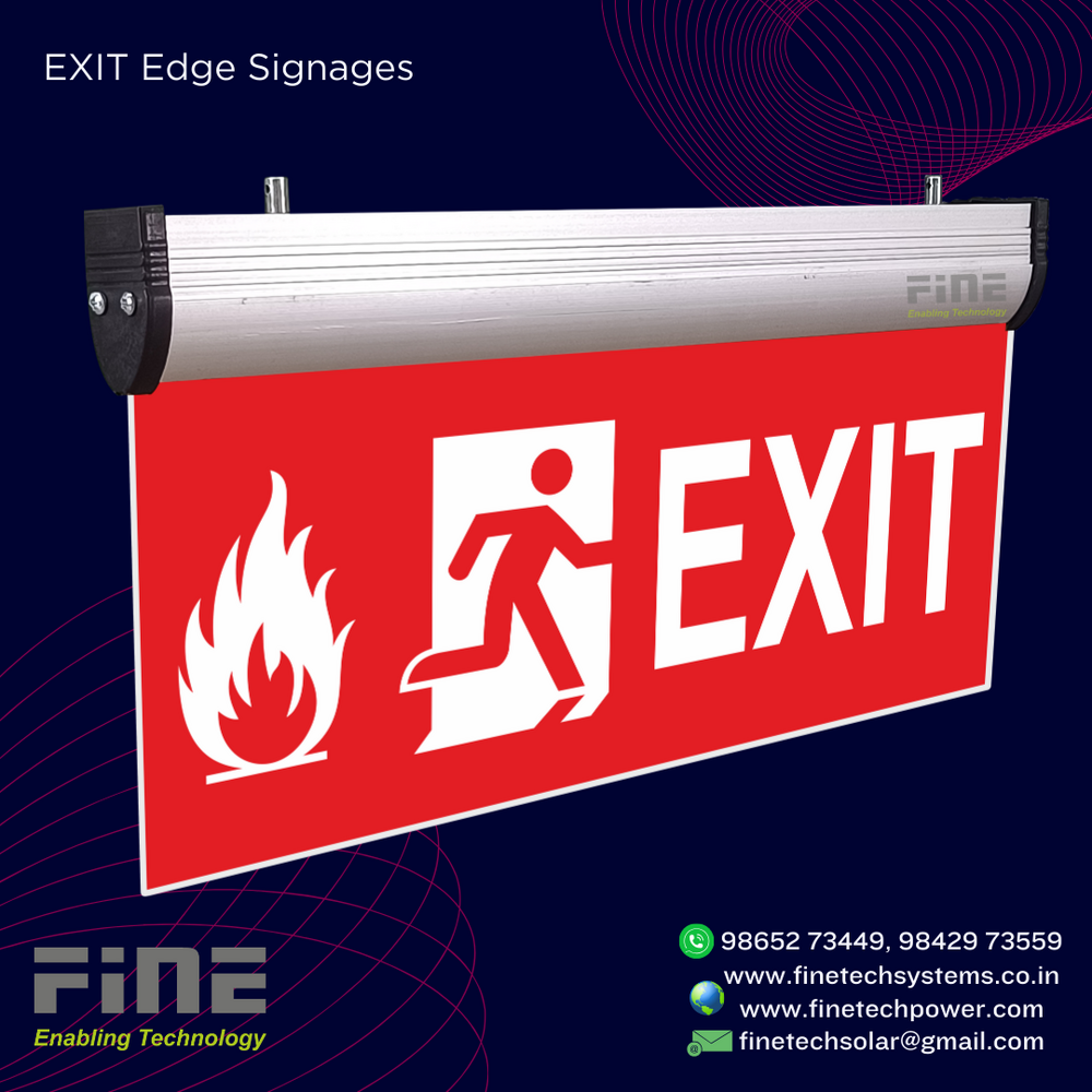 FINE LED Edge Light Edge Lite 4016 Double Face With Battery Backup
