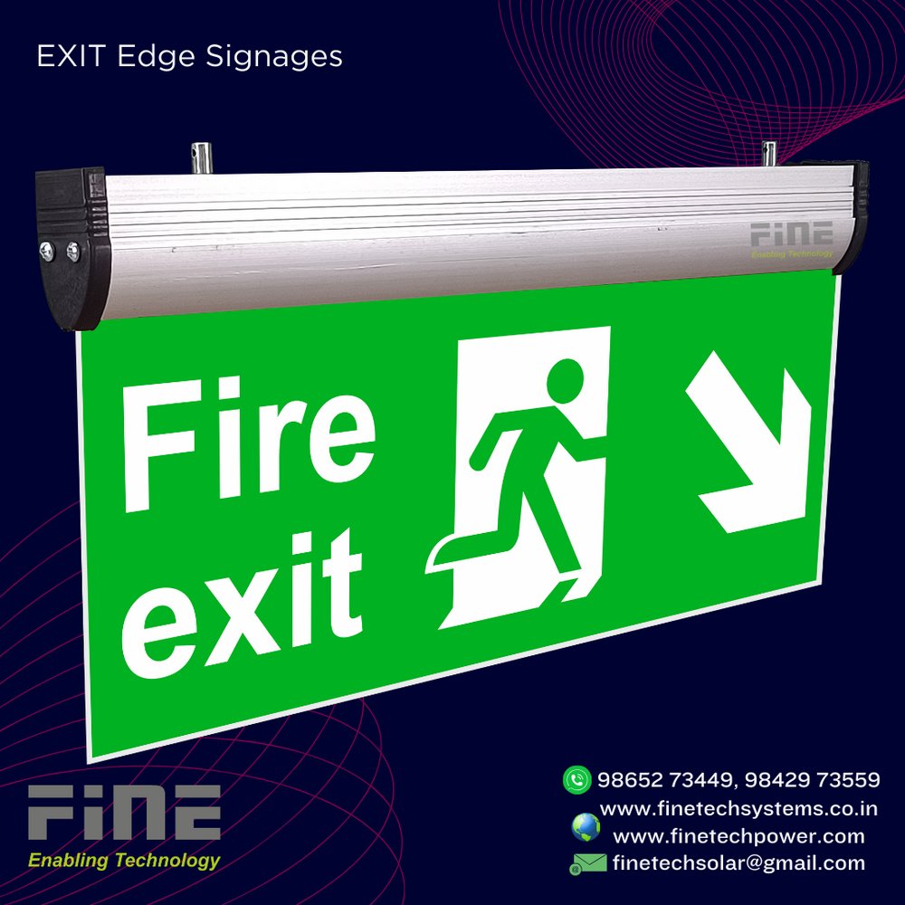 FINE LED Edge Light Edge Lite 4016 Double Face With Battery Backup