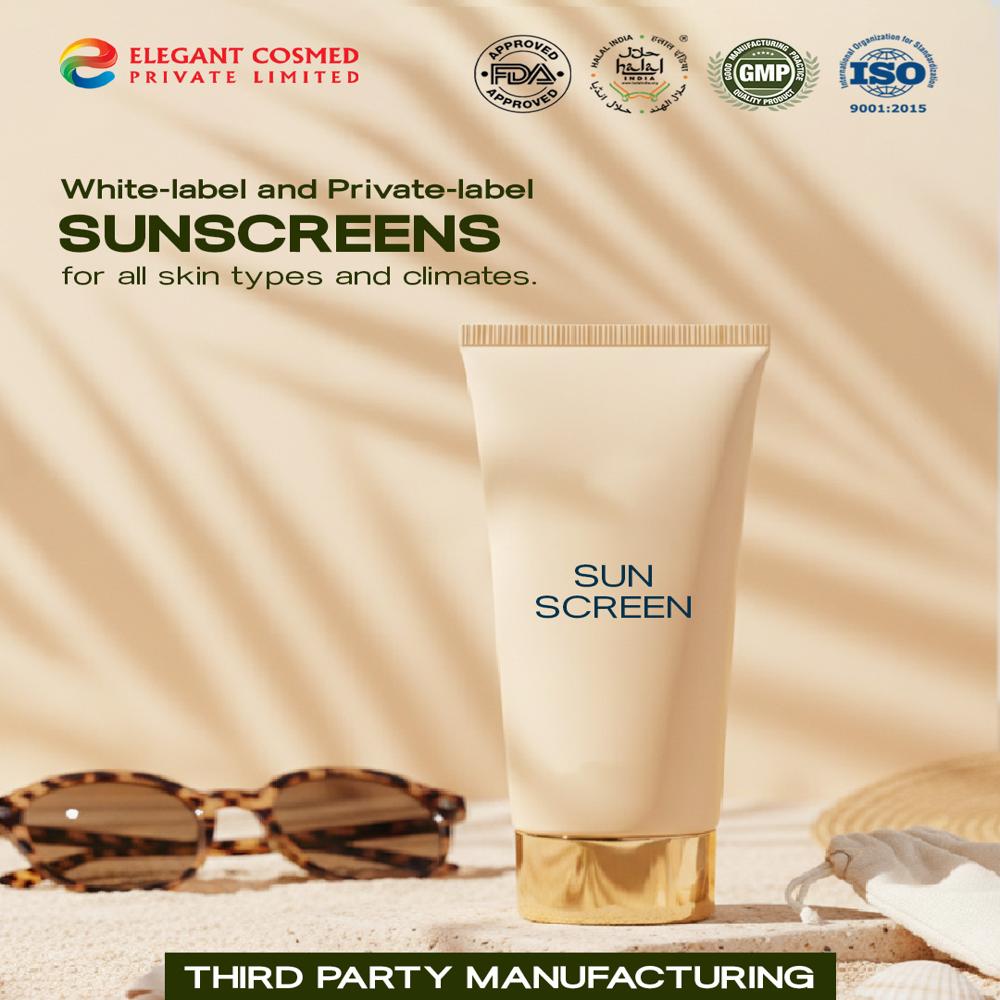 Matt Finish Sunscreen Gel Third Party Manufacturing
