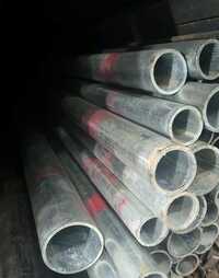 Round Shape Hot Dipped Galvanized Pipe - Mild Steel, 15-300 Mm Od, Silver Matte | Corrosion Resistant, Weatherproof, Customizable Thickness