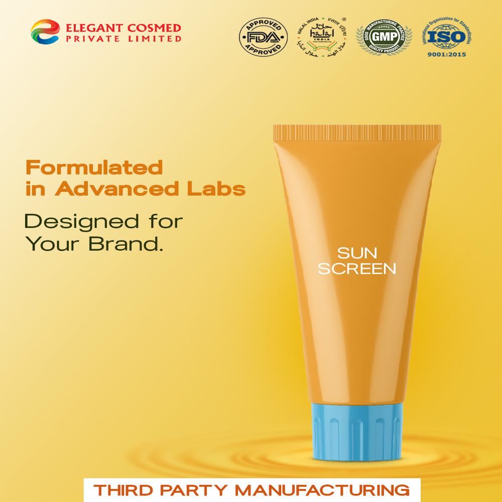 Sunscreen Lotion Third Party Manufacturing