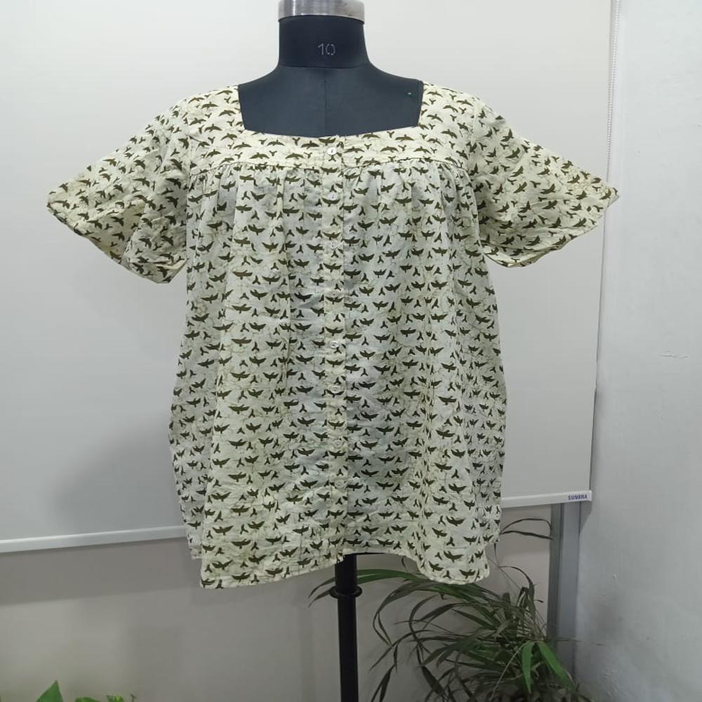 Rayon Floral Printed Top