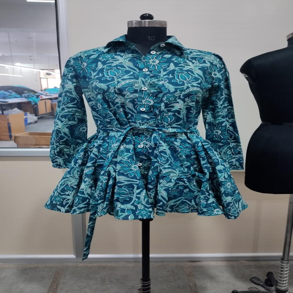 Rayon Floral Printed Top